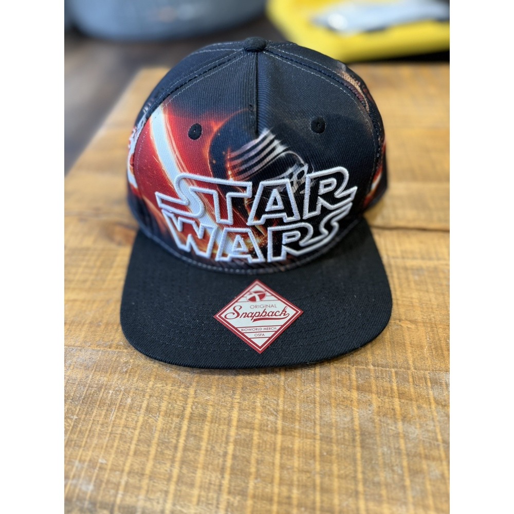 Star Wars Episode 7 Kylo Ren Baseball Hat Cap SnapBack‎ Black Lucas Mens One Sz